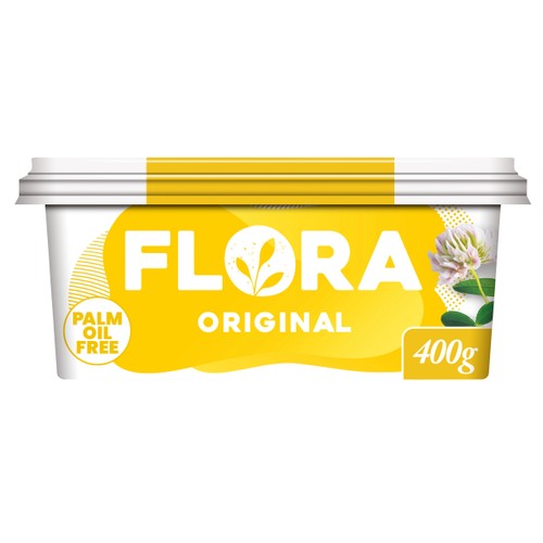 Margarin Original Normalsaltat växtbaserad 59% 400g Flora