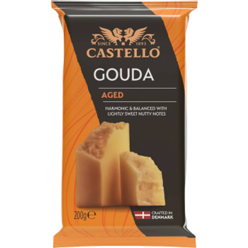 Dessertost Aged Gouda 31% 200 g Castello