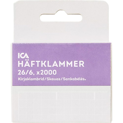 Häftklammer 26/6 2000-p ICA