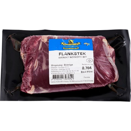 Flankstek ca 700g Närke kött