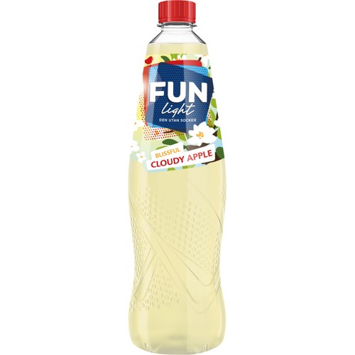 Dryck, light Cloudy Apple 1l Fun Light