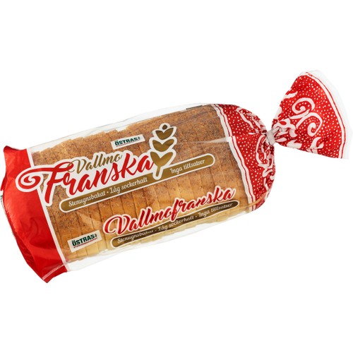 Vallmofranska skivad 600g Östras Bröd
