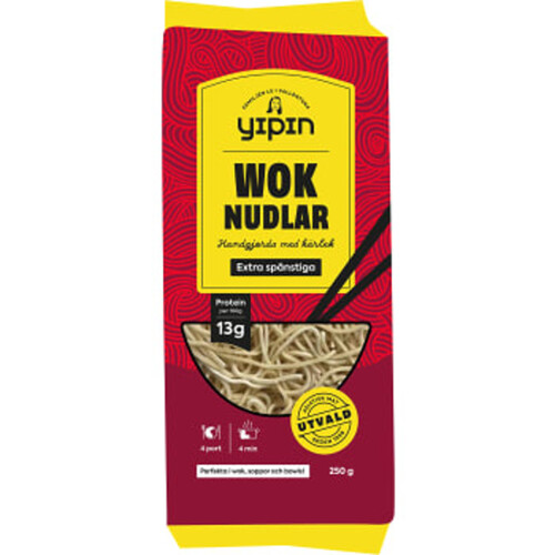 Woknudlar 250g Yipin