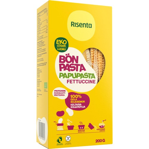 Bönpasta Fettuccine Ekologisk  200g Risenta