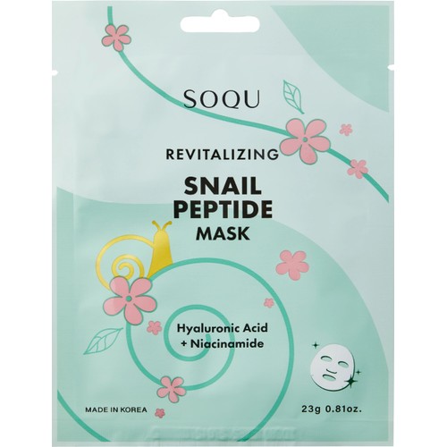 Ansiktsmask Snail Peptide Sheet Mask 1-p SOQU