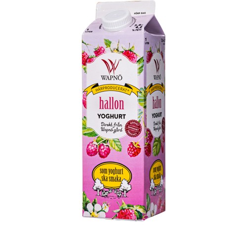 Yoghurt Hallon 1l Wapnö