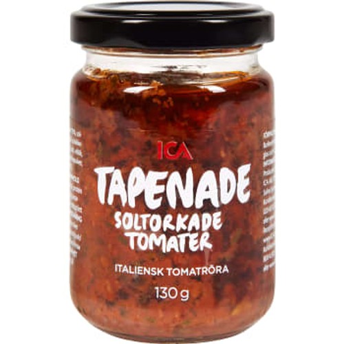 Tapenade av Soltorkade tomater 130g ICA