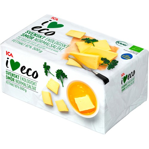 Smör KRAV 500g ICA I love eco