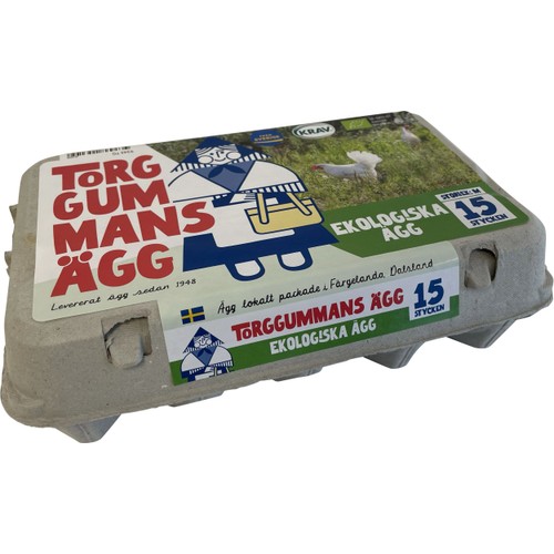 Ägg 15-pack Eko Torggummans Ägg