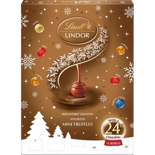 Choklad Lindor Calendar Assorted 117g Lindt