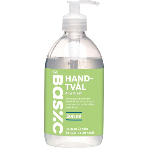Handtvål Aloe Fresh 500ml ICA Basic
