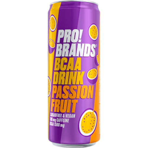 Energidryck BCAA Passion Fruit 330ml ProBrands