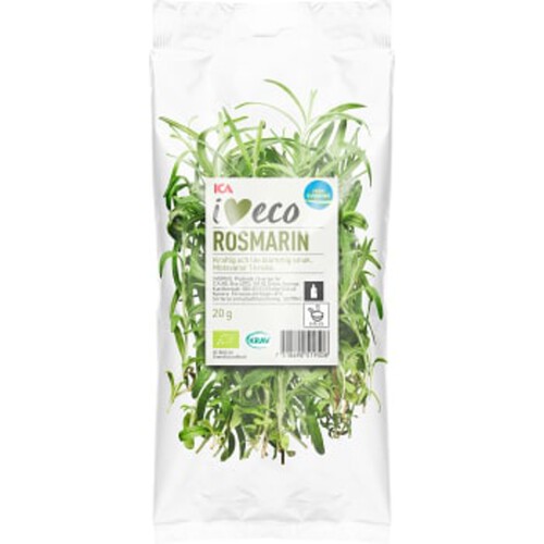 Rosmarin flowpack 20g Ekologisk Klass 1 ICA I love eco