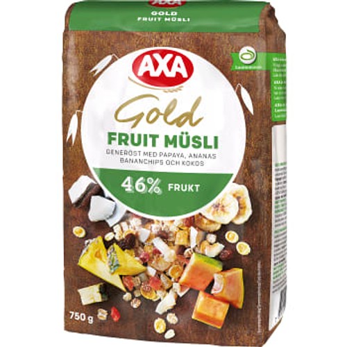 Müsli Gold Fruit 750g AXA