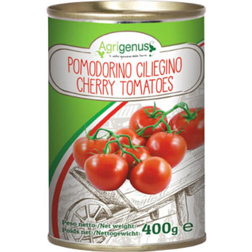 Körsbärstomater I Tomatjuice ca 400g Agrigenus