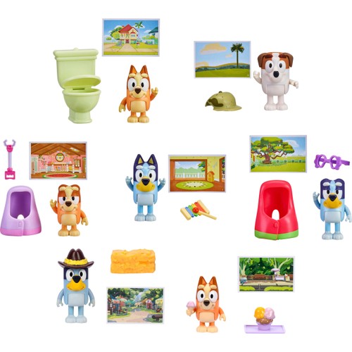 Figur 1-p Story Starter Bluey