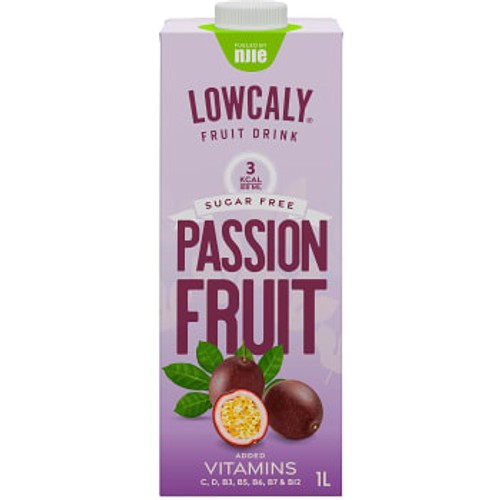 Juice Passionsfrukt Sockerfri 1l NJIE