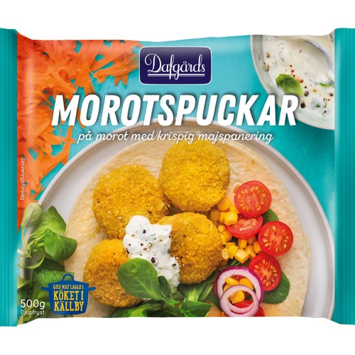 Morotspuckar 500g Dafgårds