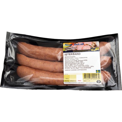 Isterband 3-pack 360g Nässjöchark