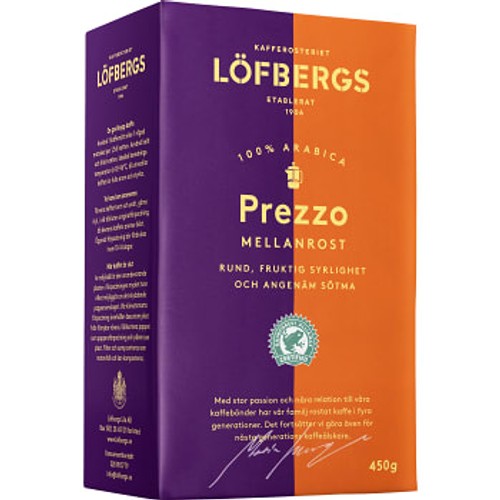 Bryggkaffe Prezzo Mellanrost 450g Löfbergs
