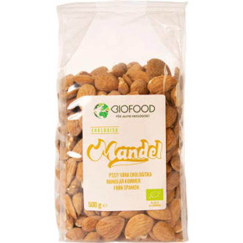 Mandel Eko 500g Biofood