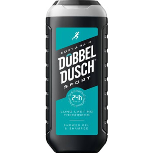 Duschgel Shampoo Sport 250ml Dubbeldusch
