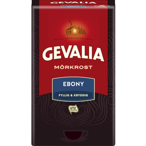 Bryggkaffe Mörkrost Ebony 425g Gevalia
