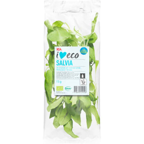 Salvia flowpack 15g Ekologisk Klass 1 ICA I love eco