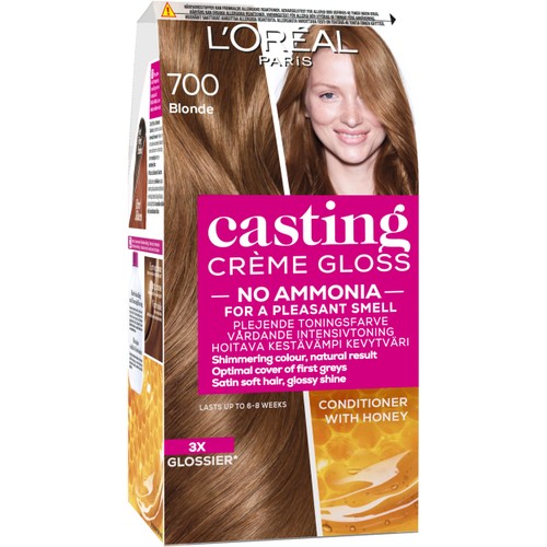 Hårtoning 700 Blonde 1-p Casting Creme Gloss