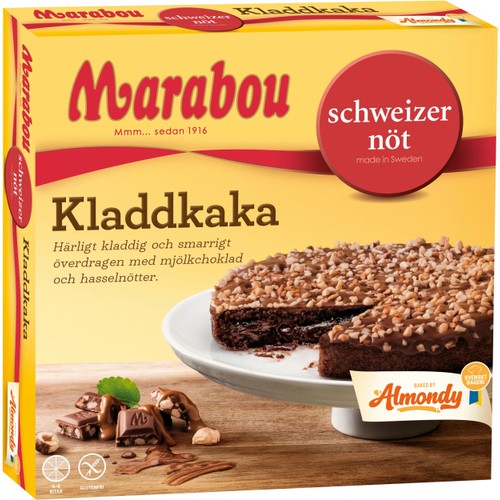 Marabou Schweizernöt kladdkaka 420g Almondy