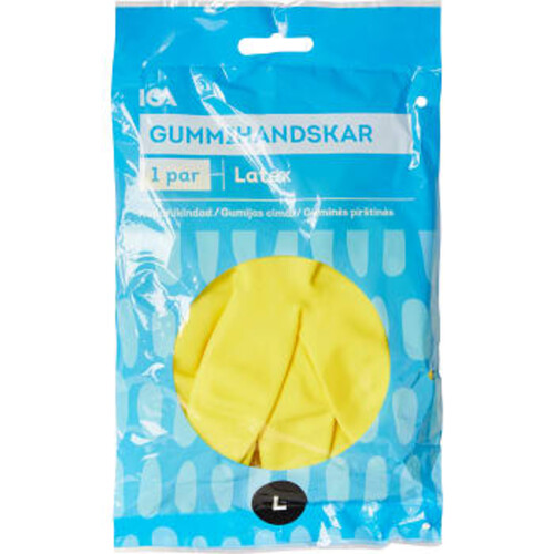 Gummihandske Large 1-p ICA