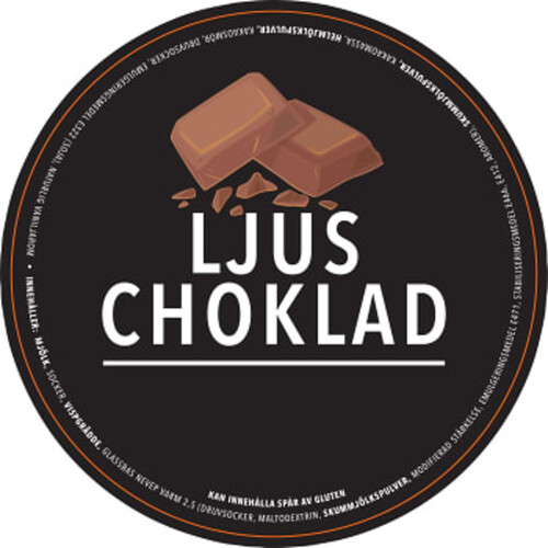 Ljus chokladglass 0,5l