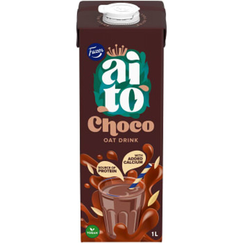 Havredryck Choco 1000ml Fazer Aito