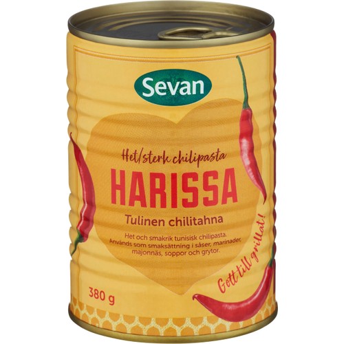 Harissa Het Chilipasta 380g Sevan