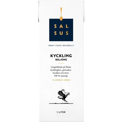 Kycklingbuljong 1000ml Salsus