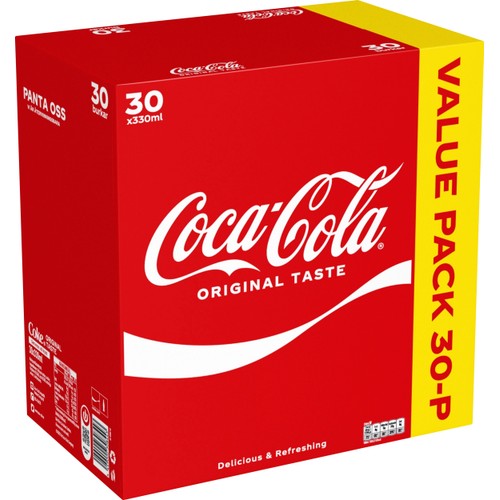 Cola Original Burk 33cl 30-p Coca-Cola