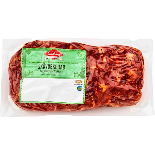 Skövdekebab Fläsk ca 600g Gudruns
