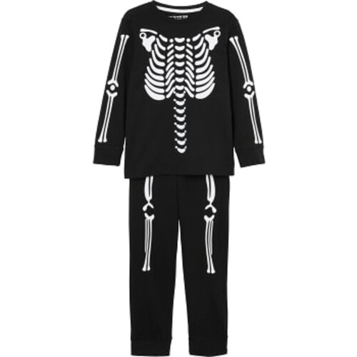 Pyjamasset Halloween svart 134/140 mywear