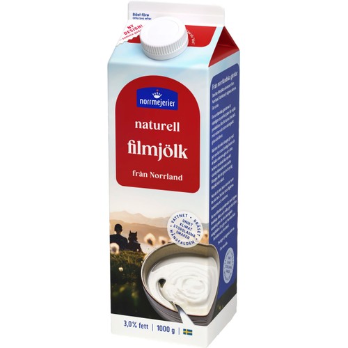 Filmjölk 3% 1000g Norrmejerier