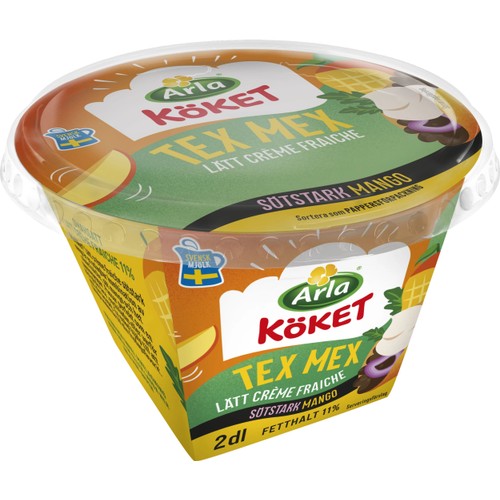 Lätt Crème Fraiche Sötstark Mango 11% 200ml Arla Köket®