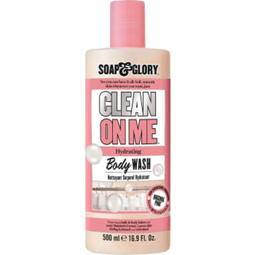Body scrub Clean on me body 500ml SOAP & GLORY