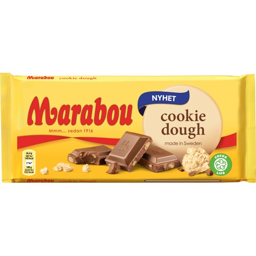 Chokladkaka Cookie Dough 185g Marabou