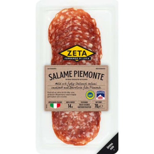 Salami Piemonte IGP 70g Zeta