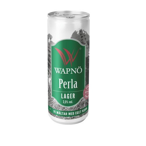 Perla Lager 3,5% 330ml Wapnö