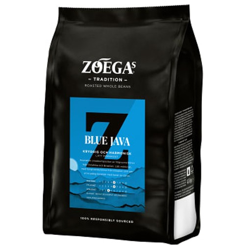 Hela Bönor Blue Java HB 450g Zoegas