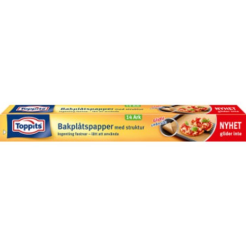 Bakplåtspapper med struktur 14-p Toppits