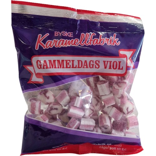 Gammeldags Viol 160g Byske Karamellfabrik