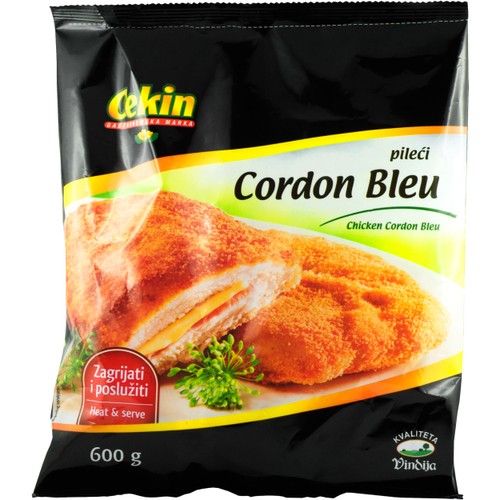 Kycklingschnitzel panerad fylld 600g Cekin