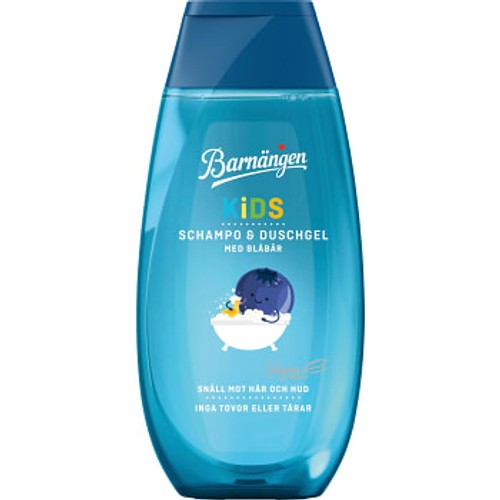 Schampo & Duschgel Blåbär 250ml Barnängen