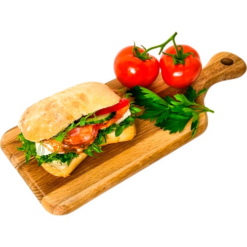 Ciabatta Med Salami & Brie 250g Butikskockarna